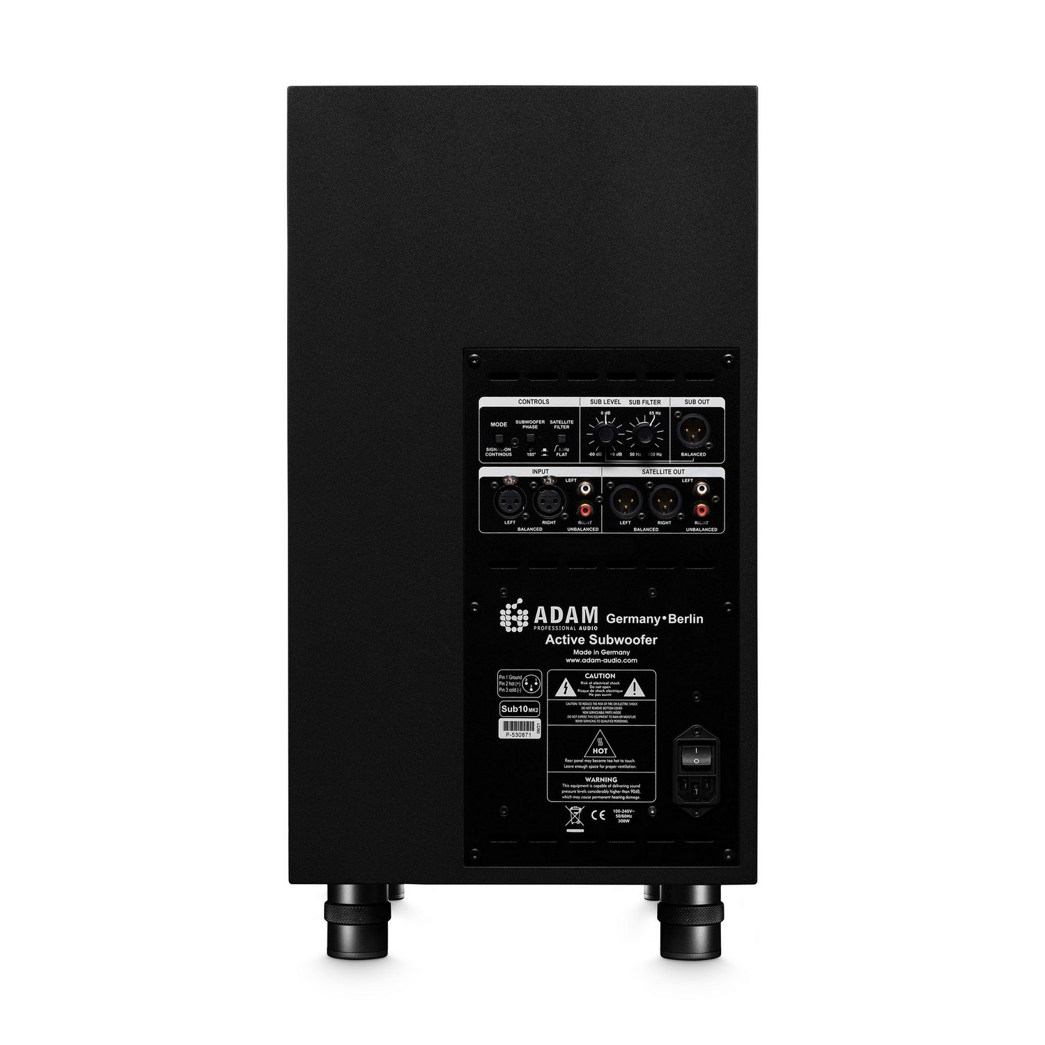 Студийный сабвуфер ADAM Audio Sub10 mk2 - 13