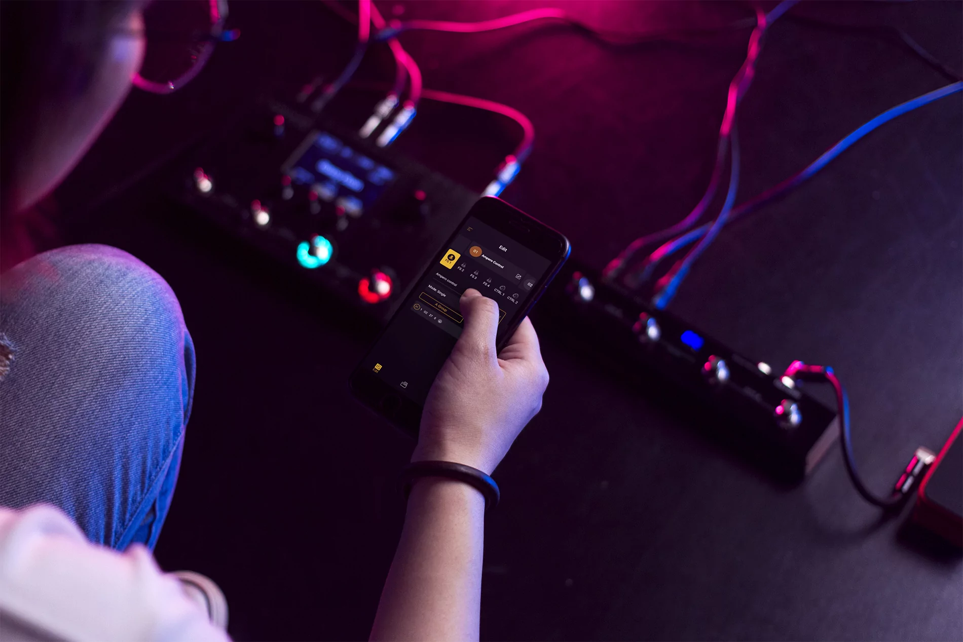 Ножной MIDI-контроллер Hotone Ampero Control - 18