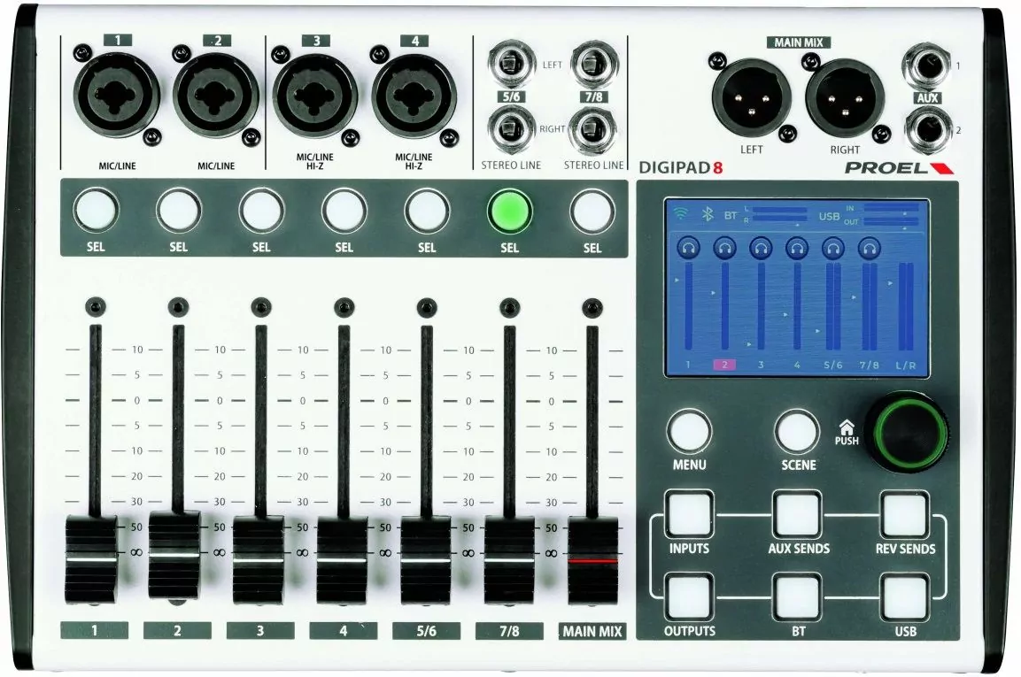 Микшерный пульт Proel DIGIPAD8 - 6