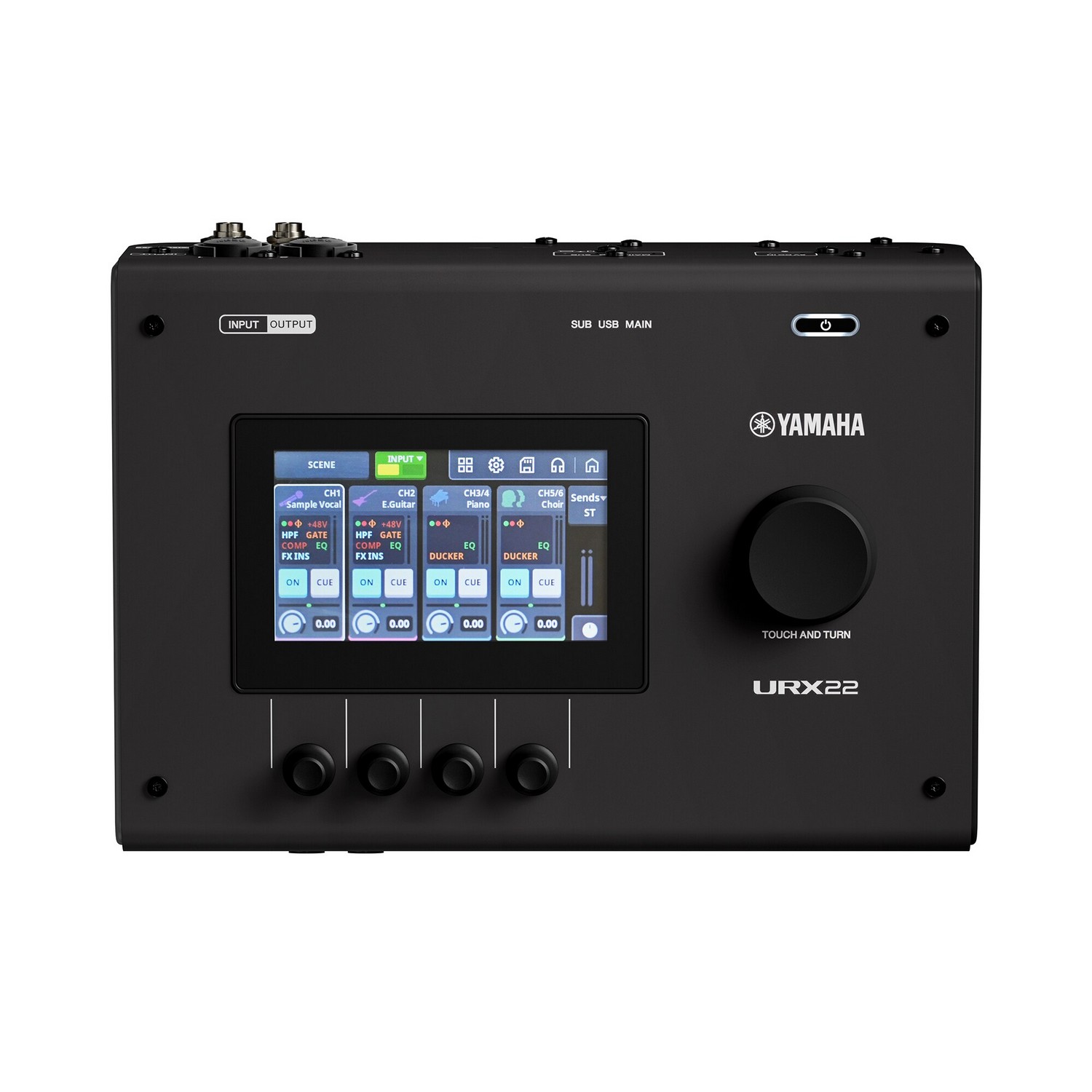 Аудиоинтерфейс Yamaha URX22 Black - 12