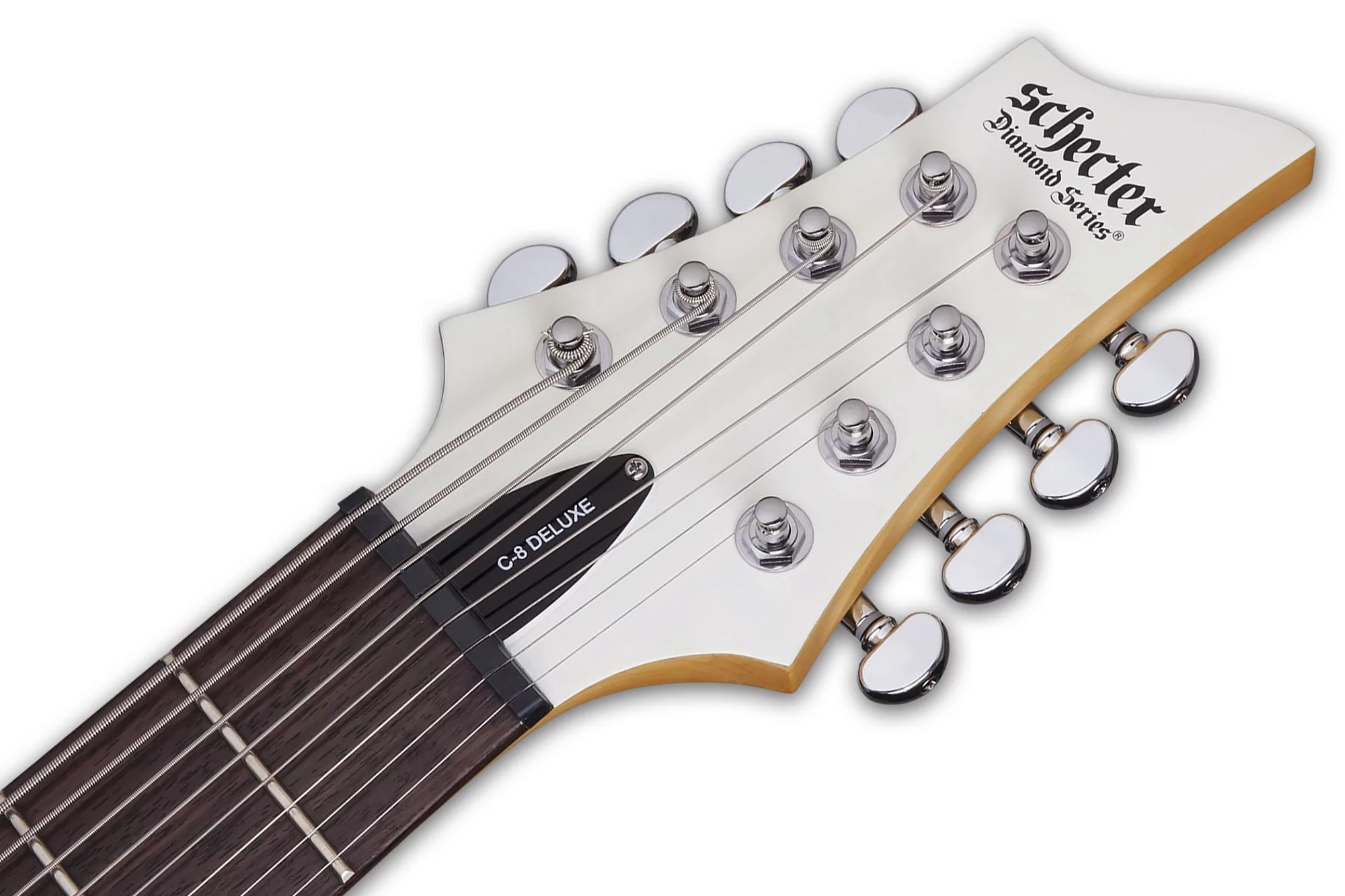 Электрогитара Schecter C-8 DELUXE Satin White - 15
