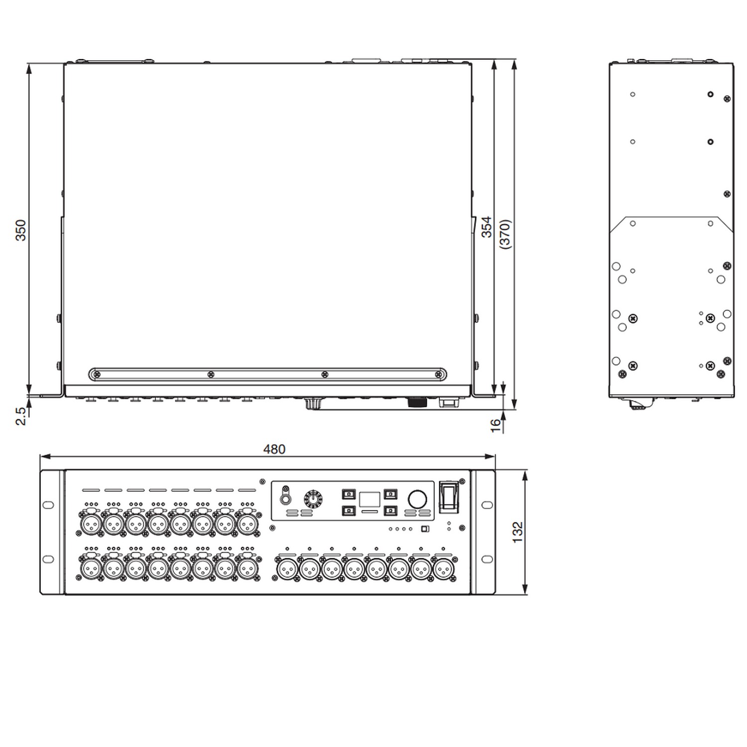 Цифровой конвертор Yamaha Dante RIO1608-D3 - 13