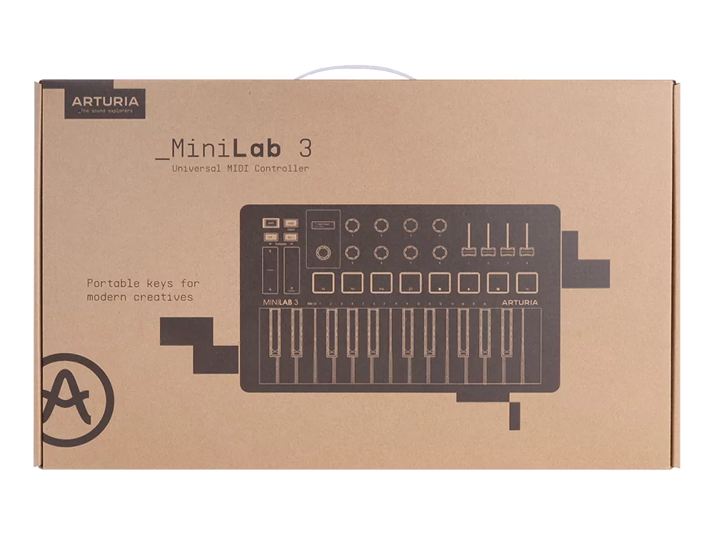 MIDI-клавиатура Arturia MiniLab 3 Deep Black - 29