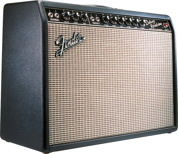 Комбоусилитель Fender '65 Deluxe Reverb, Черный - 2