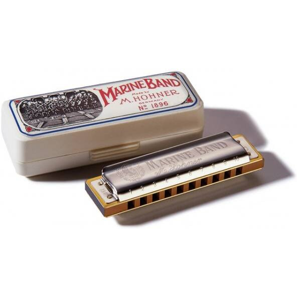 Губная гармошка Hohner Marine Band 1896/20 Db Natural Minor - 12