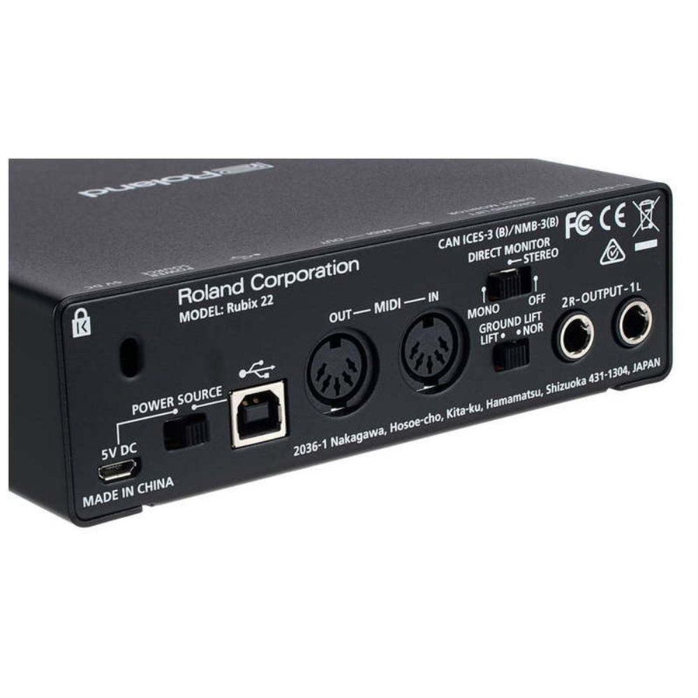 Звуковая карта Roland RUBIX22 - 20