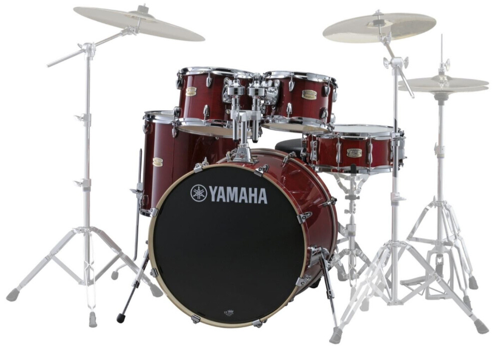 Комплект акустических барабанов Yamaha SBP2F5 CRANBERRY RED - 6