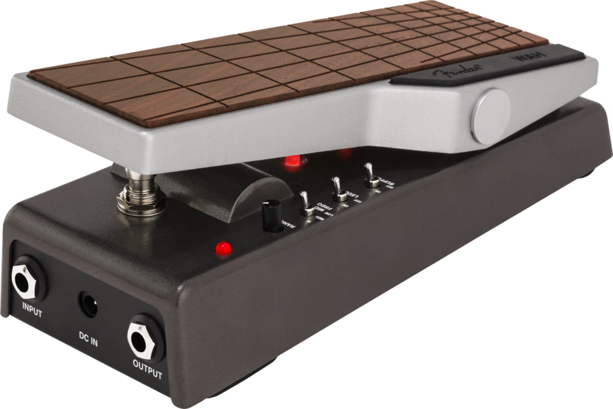Педаль эффектов Fender Tread-Light Wah Pedal, Черный - 8