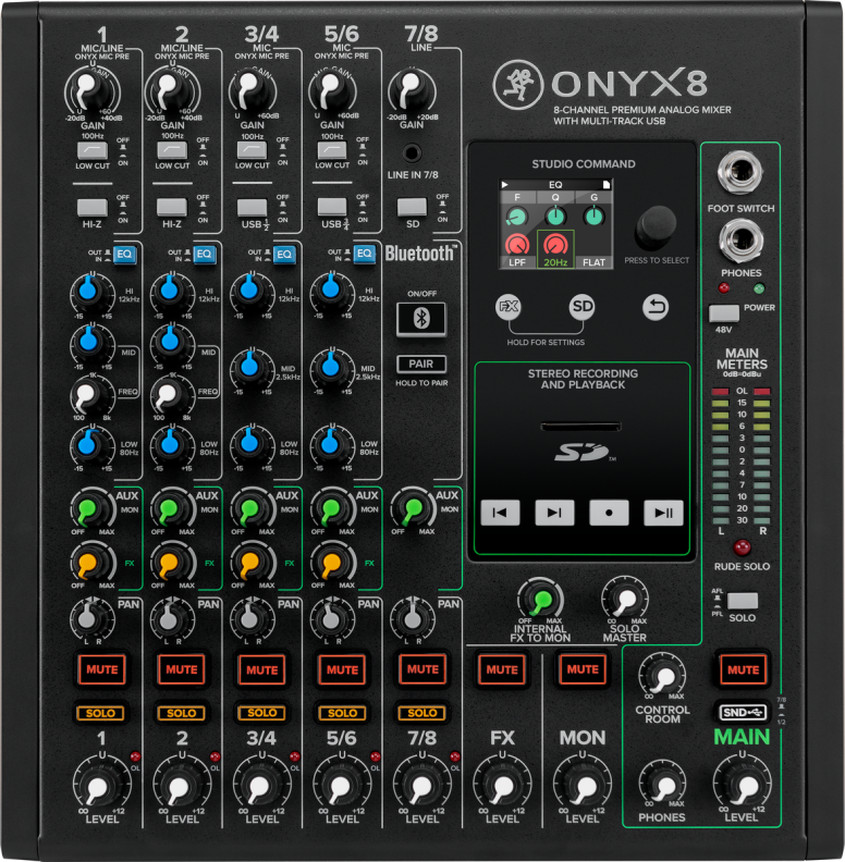 Микшерный пульт Mackie ONYX8 - 8