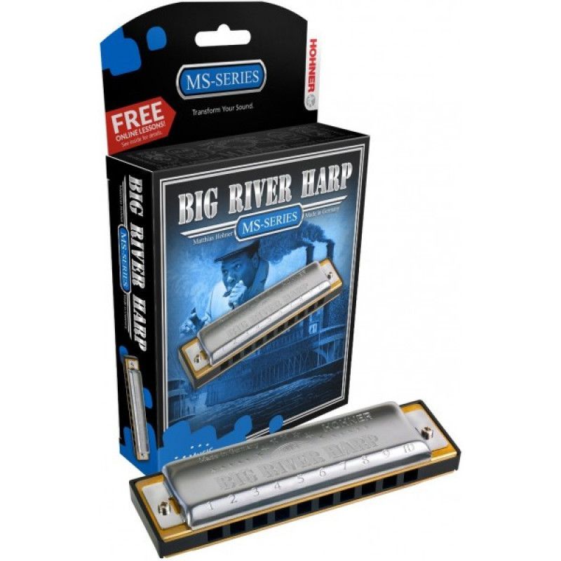 Губная гармошка Hohner Big River Harp 590/20 MS D - 2