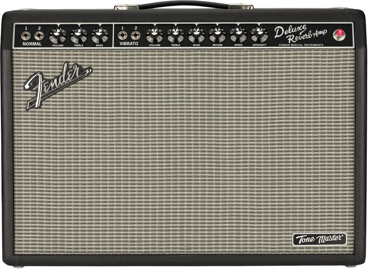 Комбоусилитель Fender Tone Master Deluxe Reverb, Черный - 5