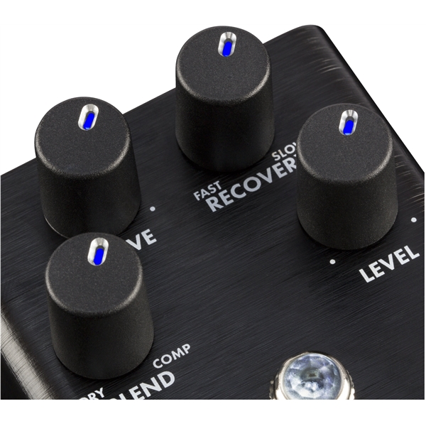Педаль эффектов Fender THE BENDS COMPRESSOR PEDAL, Черный - 12