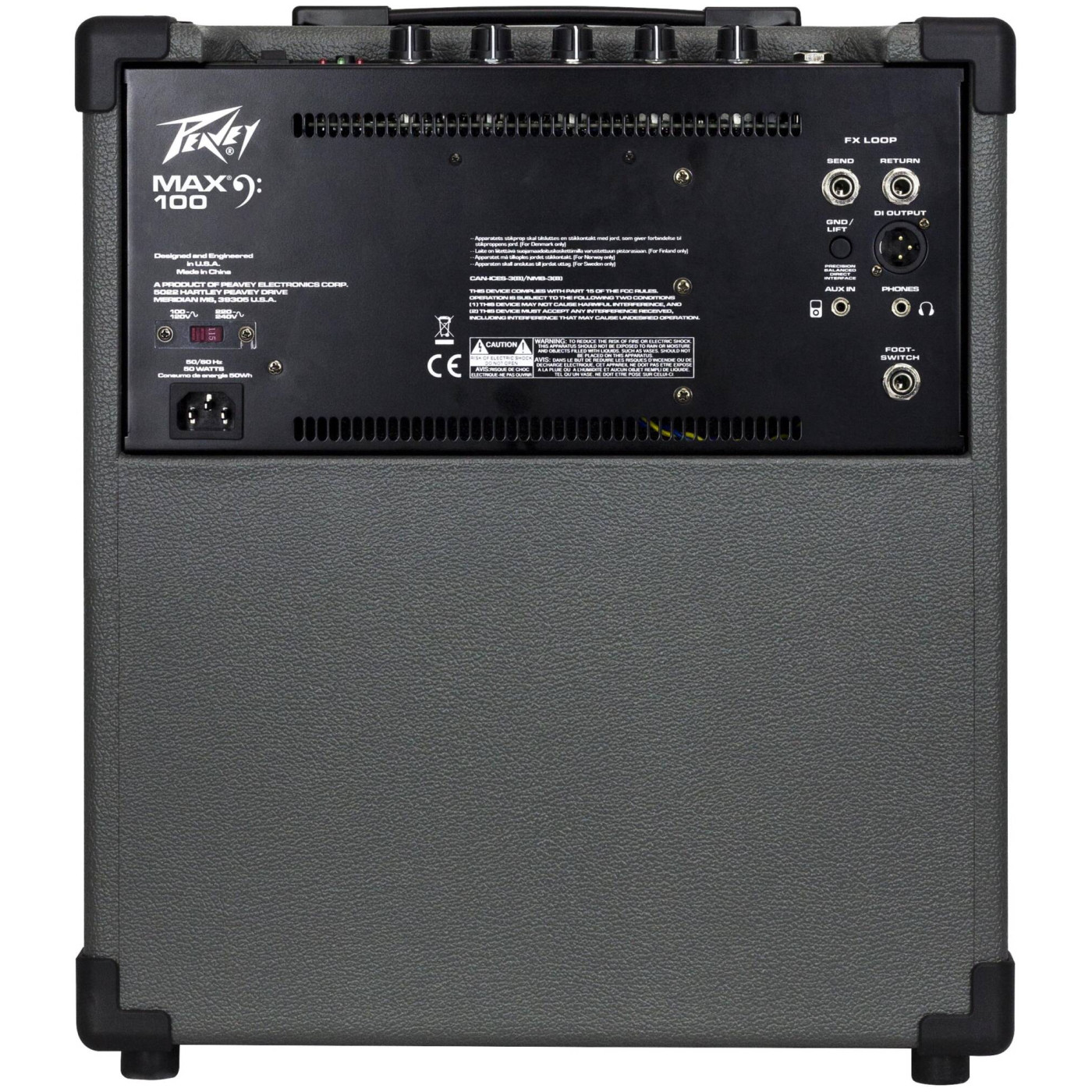 Басовый комбоусилитель Peavey MAX 100 - 7