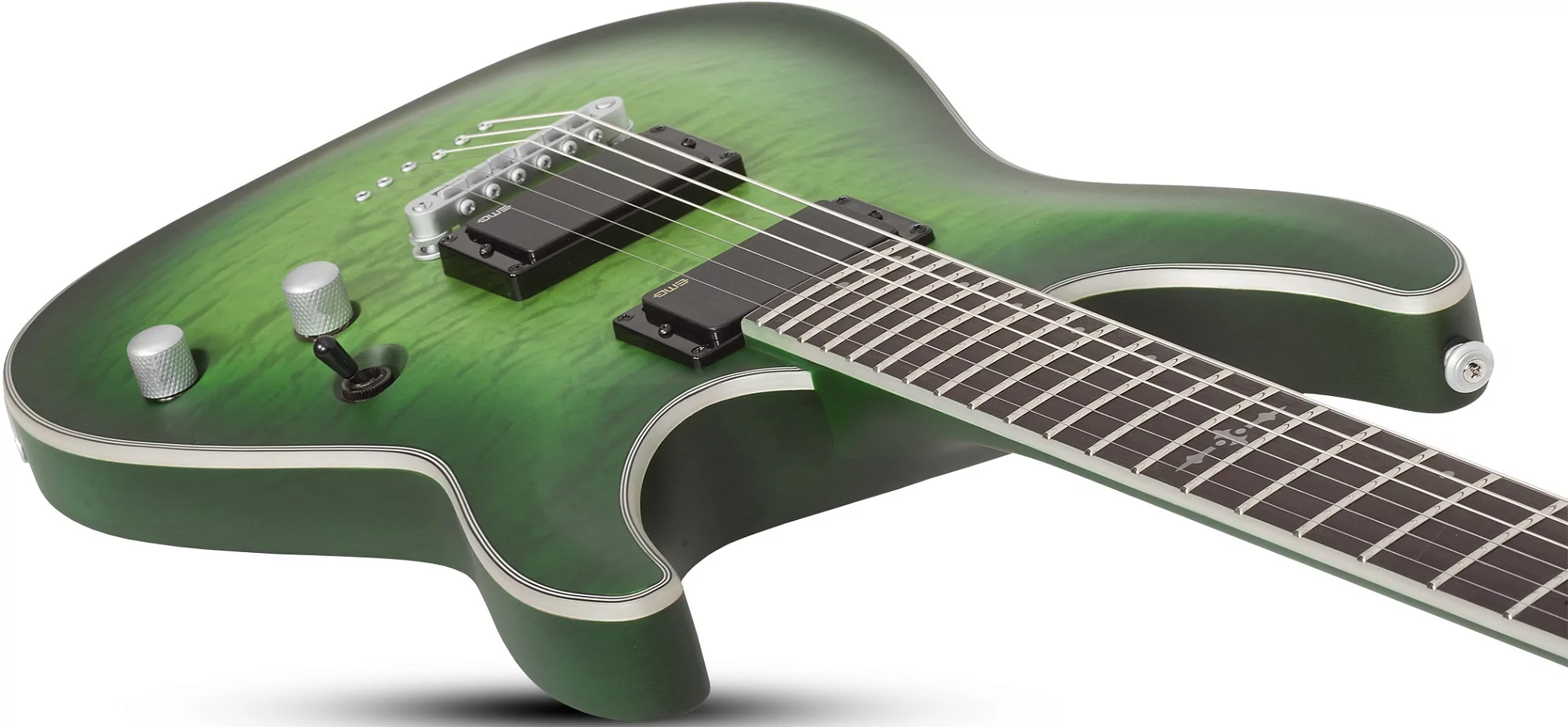 Электрогитара Schecter C-1 PLATINUM Satin Green Burst - 27