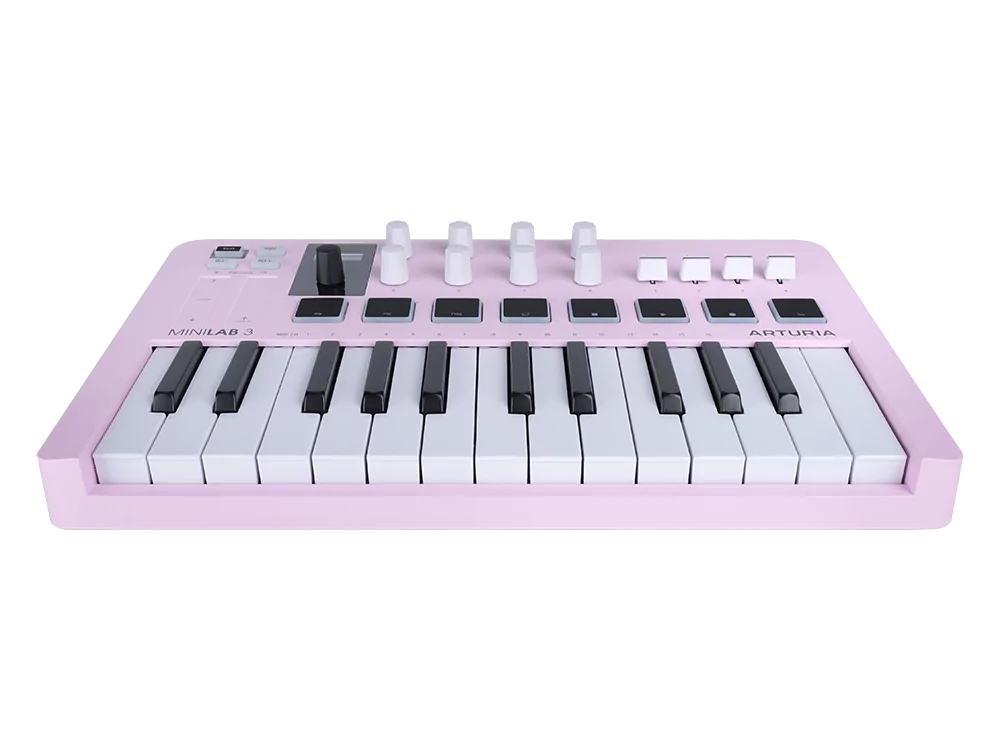 MIDI-клавиатура Arturia MiniLAB 3 Rose Quartz - 18