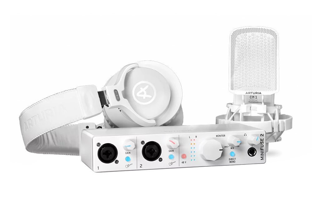 Комплект для звукозаписи Arturia MiniFuse Recording Pack White - 19