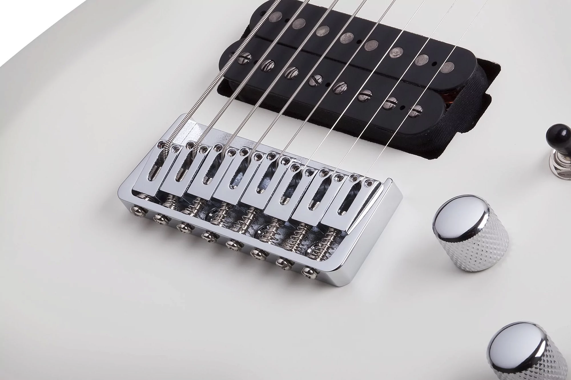 Электрогитара Schecter C-8 DELUXE Satin White - 10