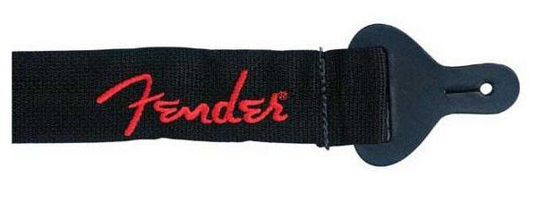 Ремни Fender BLACK/RED LOGO - 5