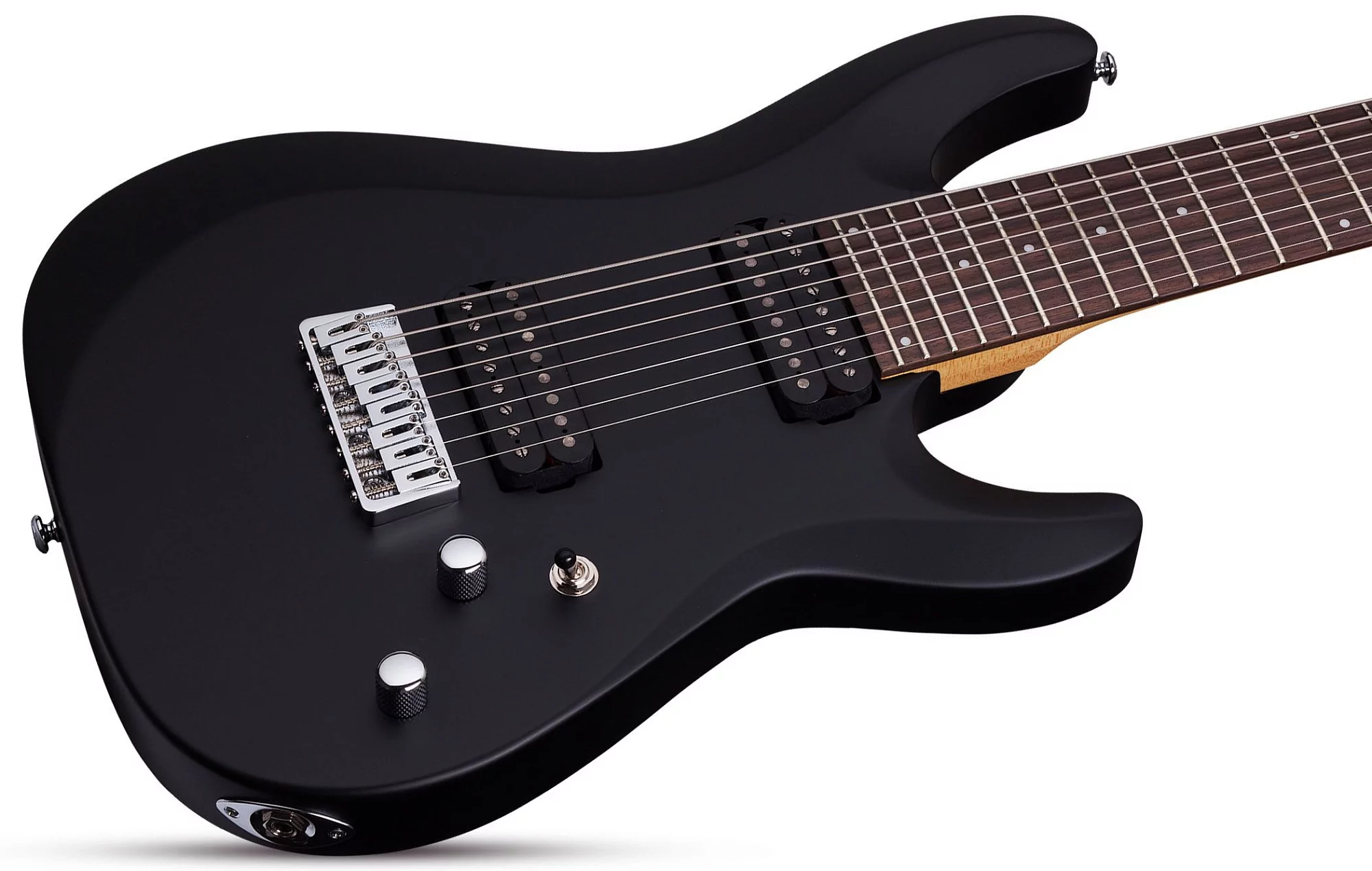 Электрогитара Schecter C-8 DELUXE Satin Black - 8