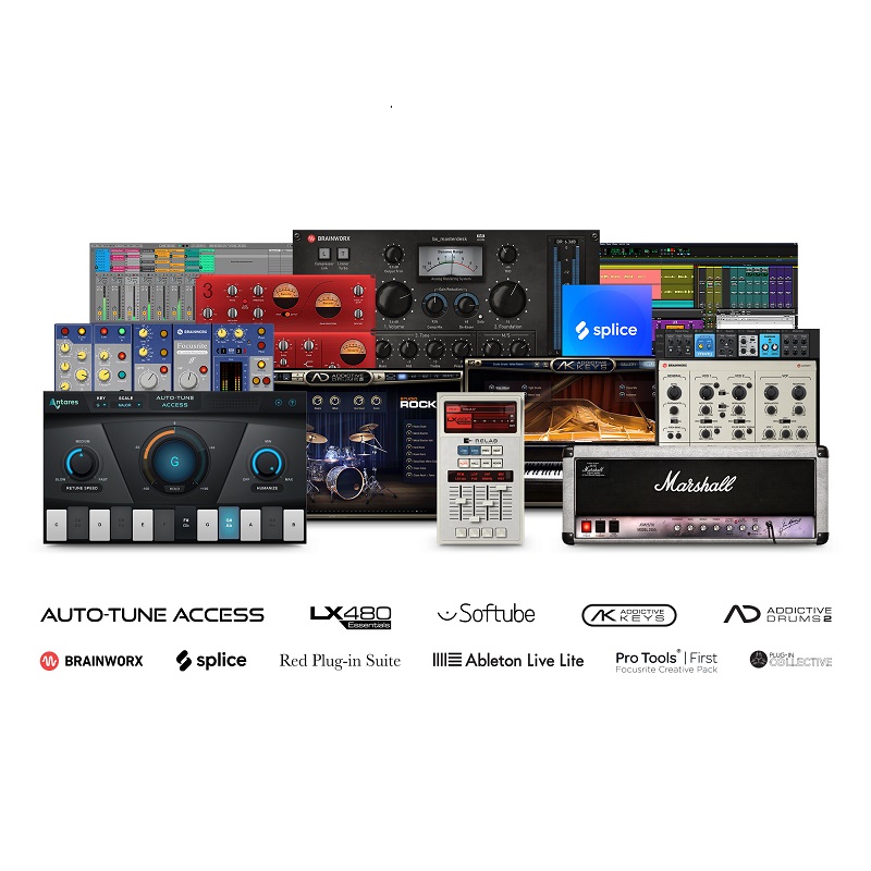 Аудиоинтерфейс Focusrite Scarlett 2i2 Studio 3rd Gen, Черный - 13