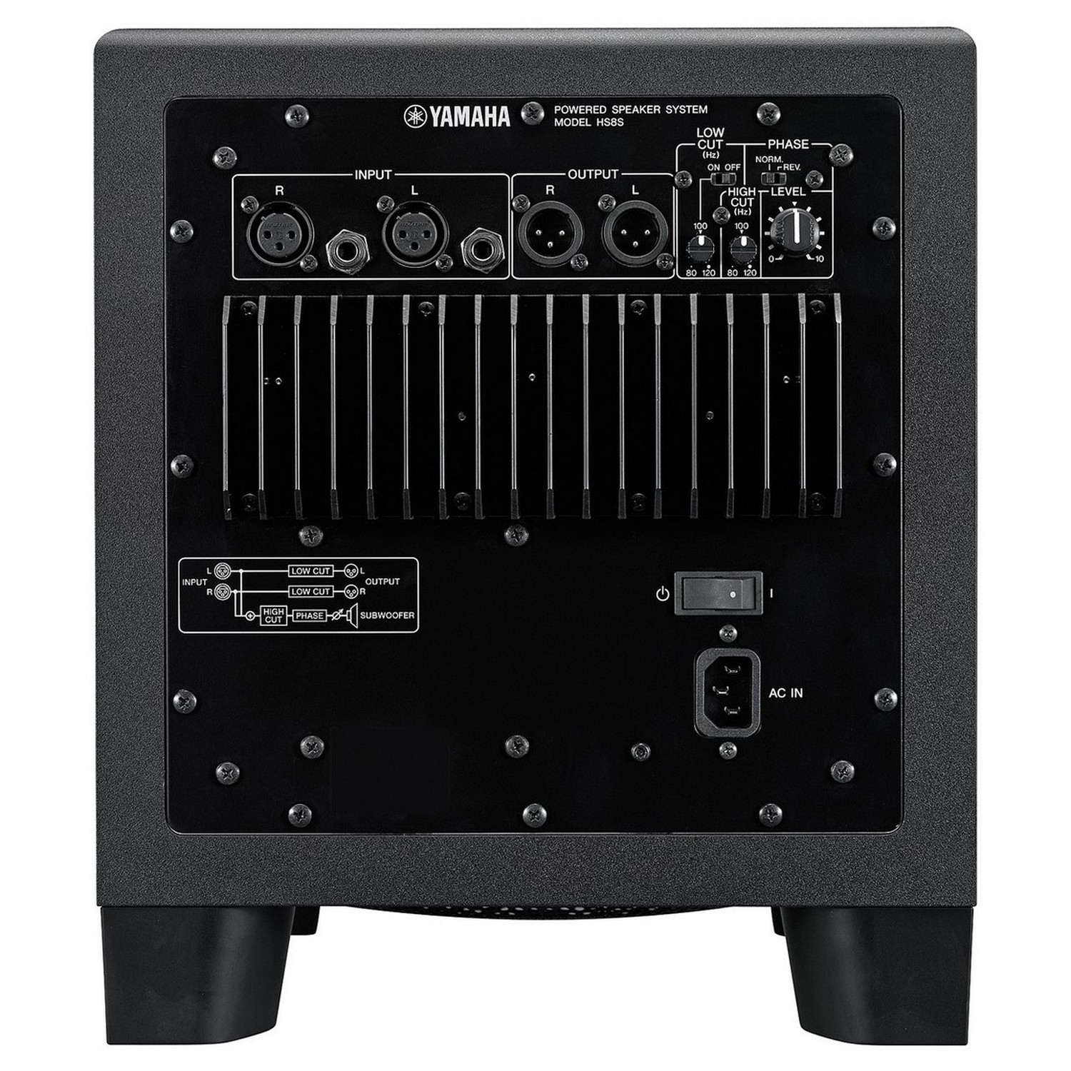 Активный студийный монитор Yamaha HS8S - 13
