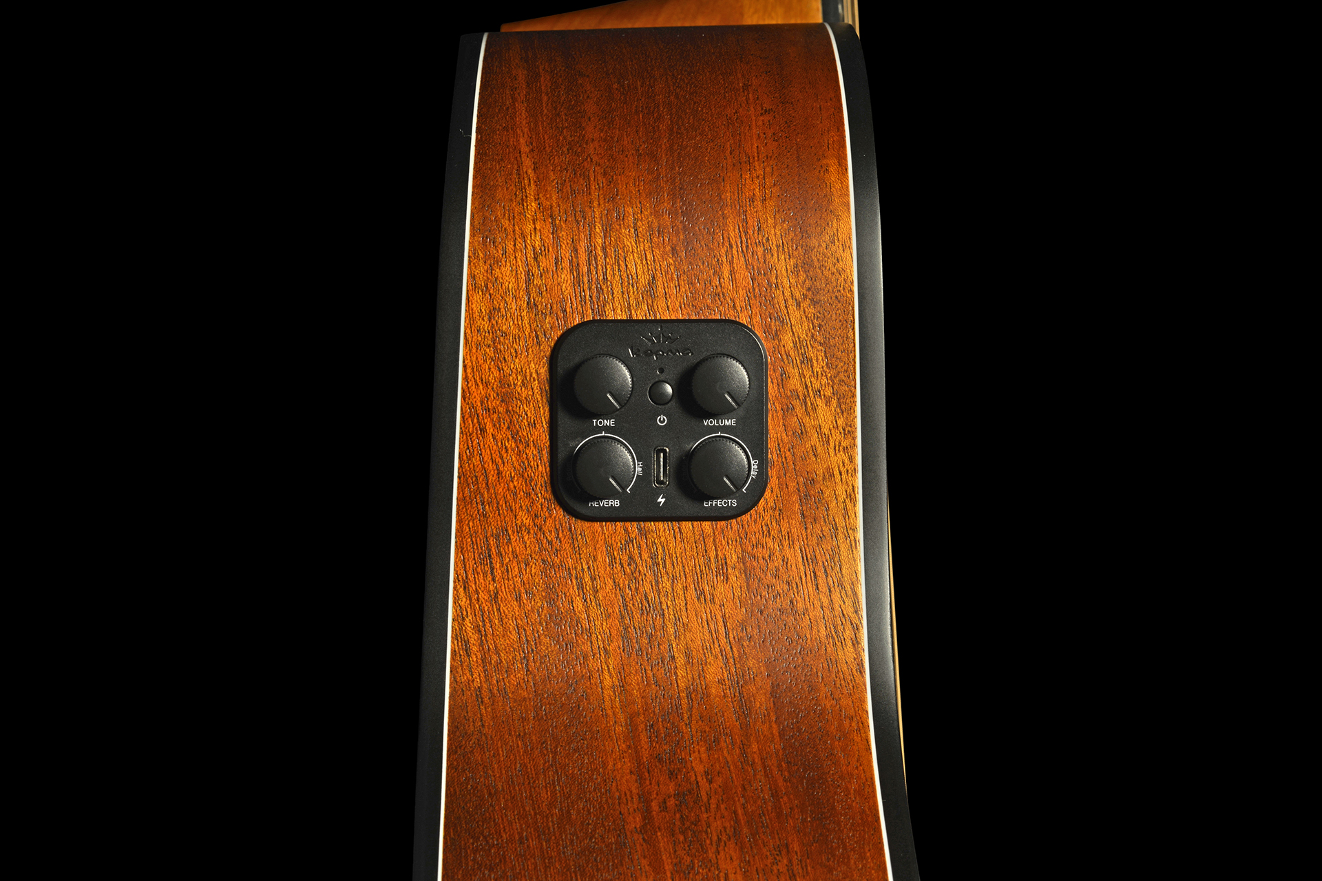 Трансакустическая гитара Kepma EDCE-K10PRO-BKM - 16