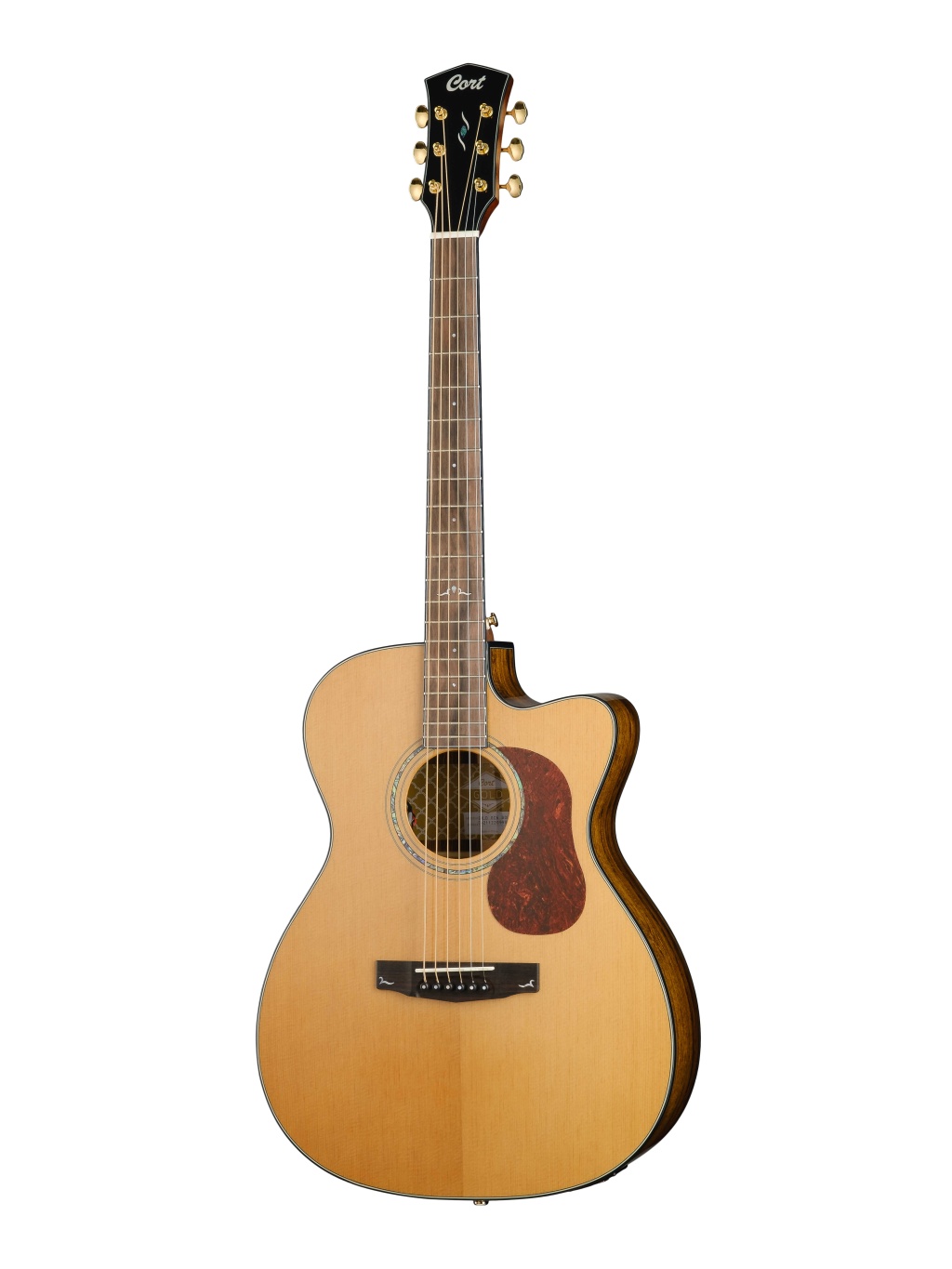 Электроакустическая гитара Cort Gold-OC6-Bocote-WCASE-NAT - 2