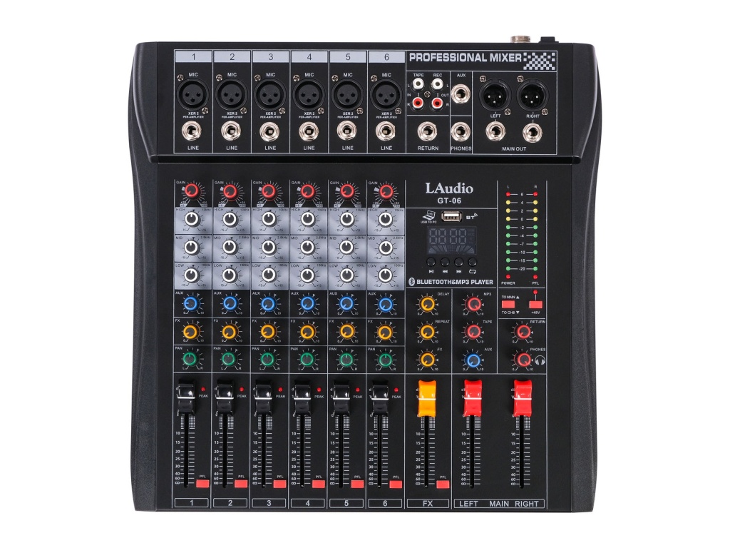 Микшерный пульт LAudio GT-06 - 2