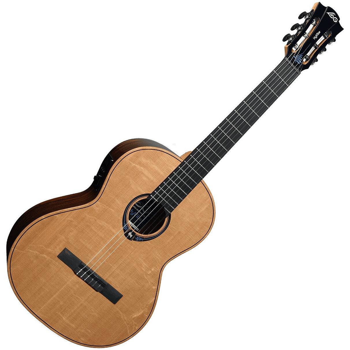 Электроакустическая классическая гитара LAG CHV-30E SMART - 6