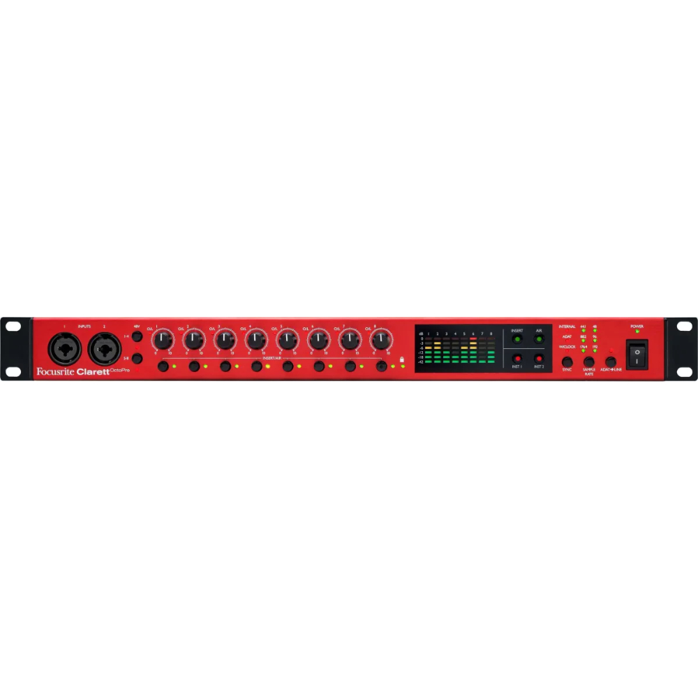 Микрофонный предусилитель FOCUSRITE Clarett+ OctoPre - 6