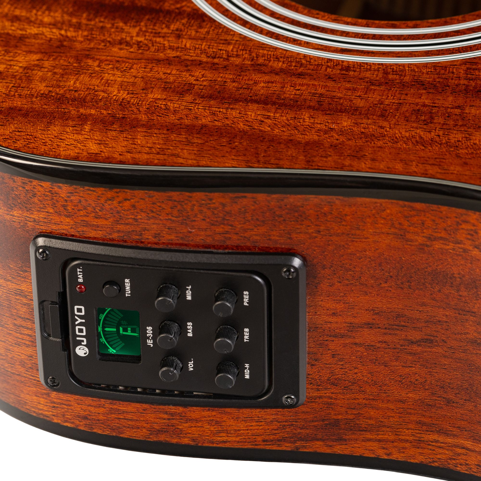 Акустическая гитара Rockdale Aurora D6 C All-Mah E Gloss - 19