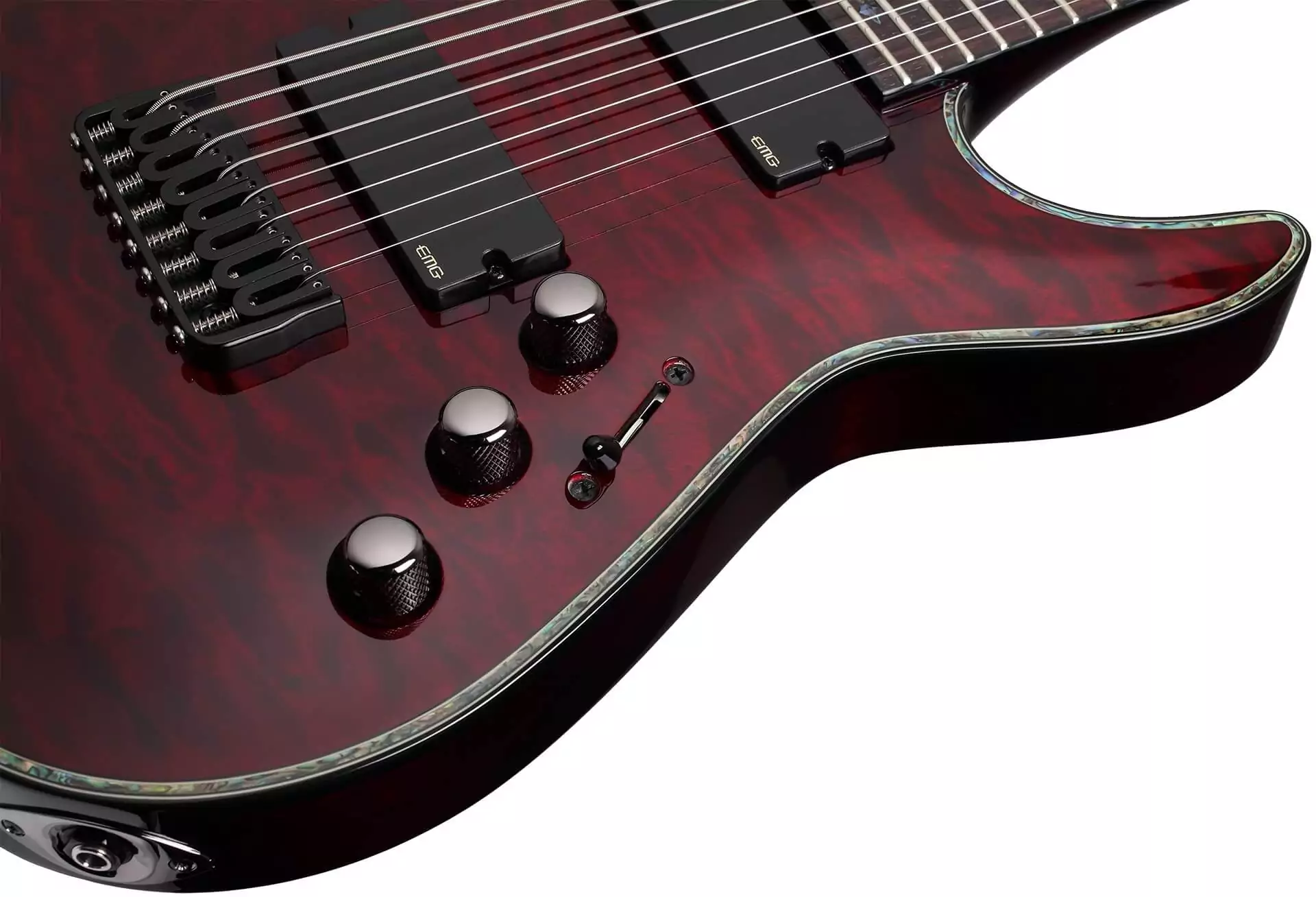 Электрогитара Schecter HELLRAISER C-8 Black Cherry - 12