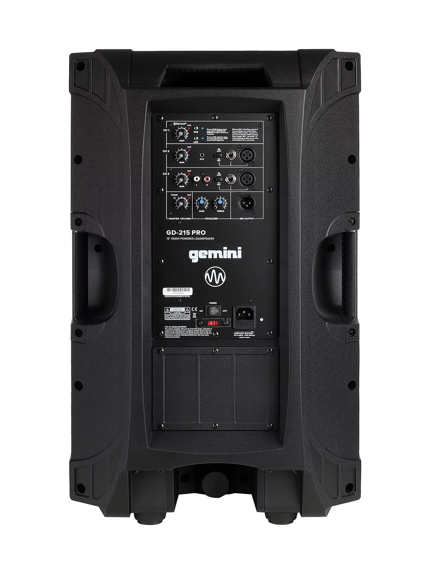 Активная акустическая система Gemini GD-215PRO - 23