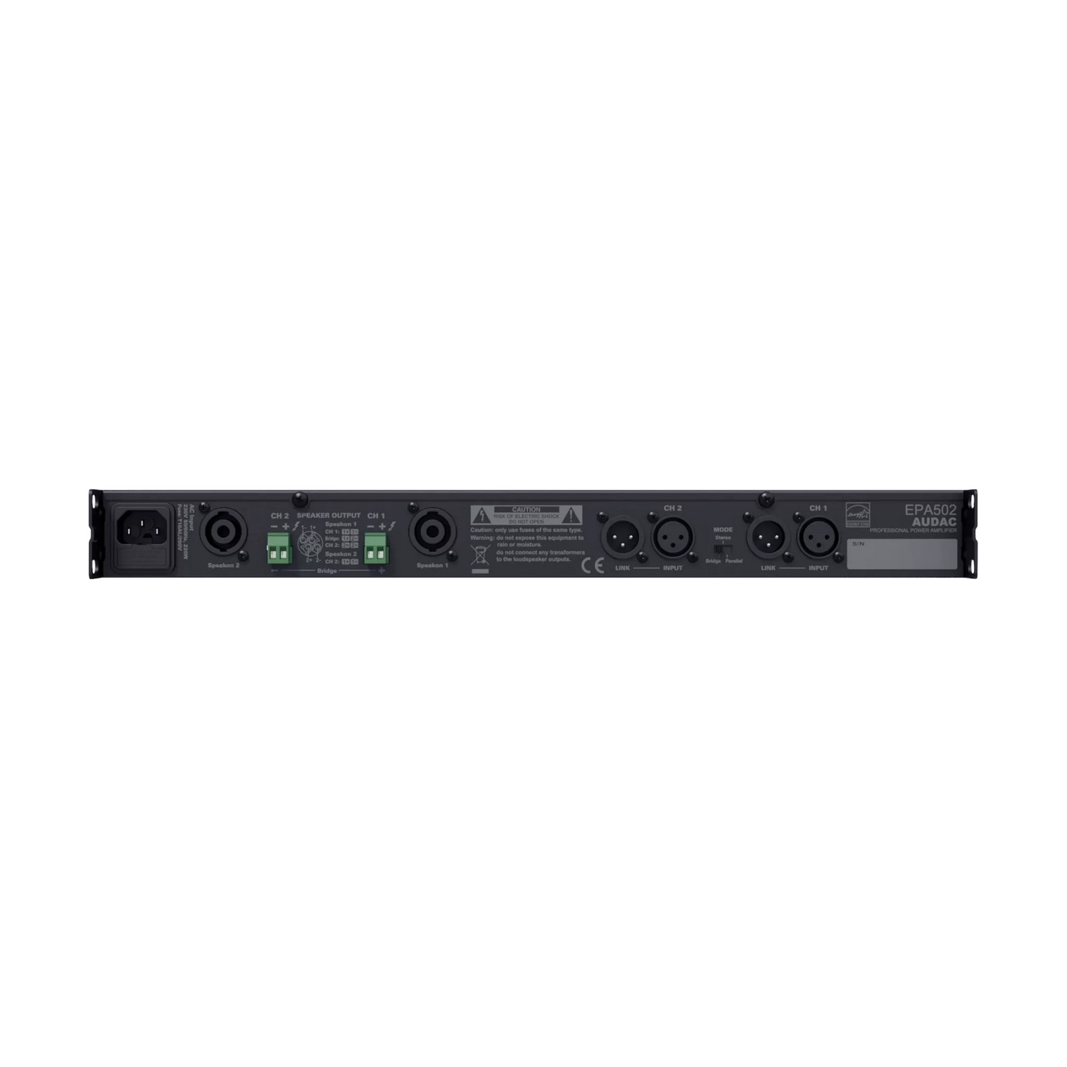 Усилитель мощности AUDAC EPA502 - 6