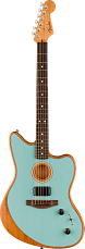 Электроакустическая гитара Fender Acoustasonic Player Jazzmaster RW Ice Blue