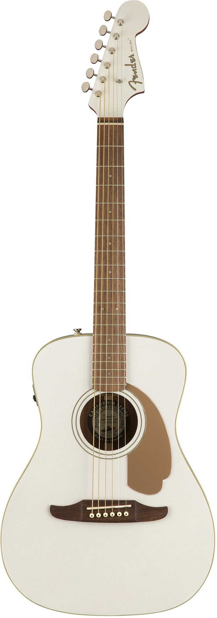 Акустическая гитара Fender Malibu Player Arctic Gold, Золотой - 8