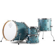 Барабанная установка Dixon PODCSTH422-01-QB Cornerstone Hybrid Maple, голубая, 2 коробки