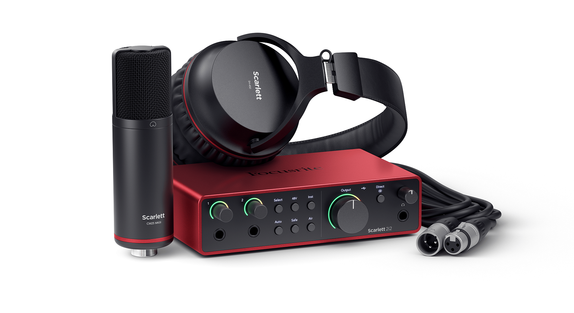 Звуковая карта Focusrite Scarlett 2i2 Studio 4th Gen - 11