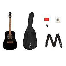 Акустическая гитара Fender FA-115 Dread Pack Black