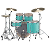 Комплект акустических барабанов Yamaha SBP2F5 MATTE SURF GREEN - 3