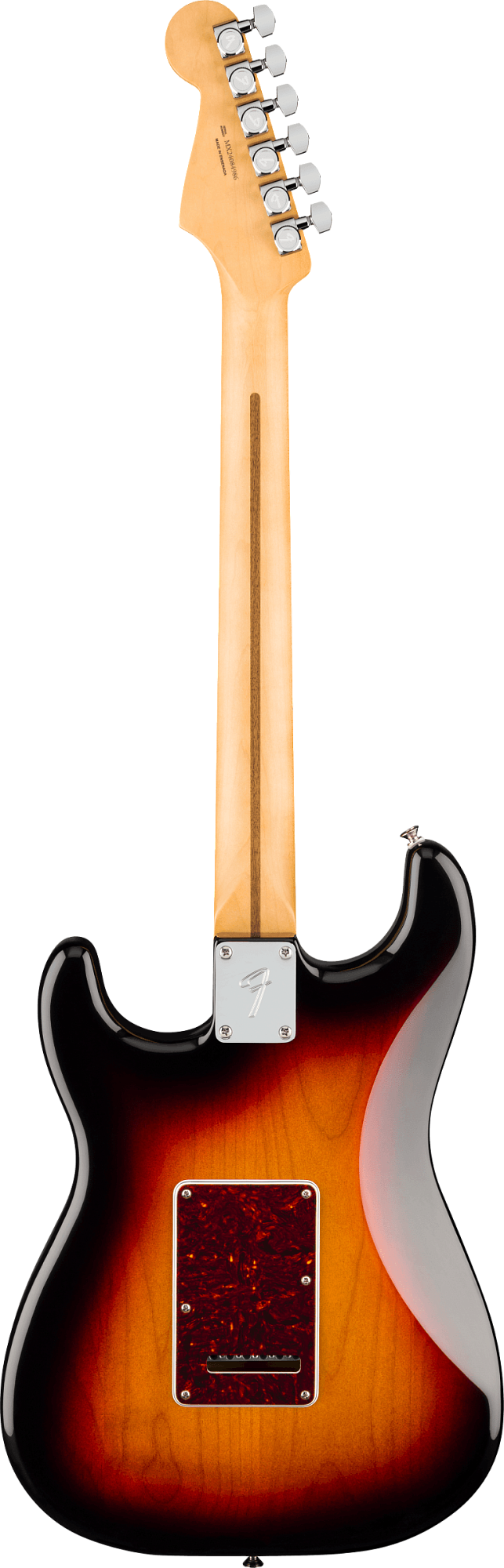 Электрогитара Fender Player II Modified Stratocaster MN 3TS, Санберст трёхцветный - 7