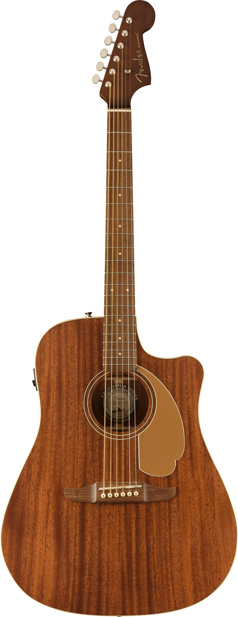 Акустическая гитара Fender Redondo Player All Mahogany - 9