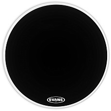 BD24MX2B MX2 Black Пластик для маршевого бас-барабана 24, Evans