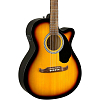 Акустическая гитара Fender FA-135CE Concert Sunburst - 2