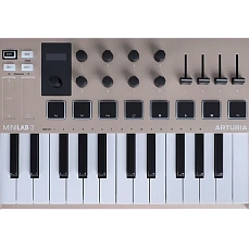 MIDI-клавиатура Arturia MiniLAB 3 Champagne