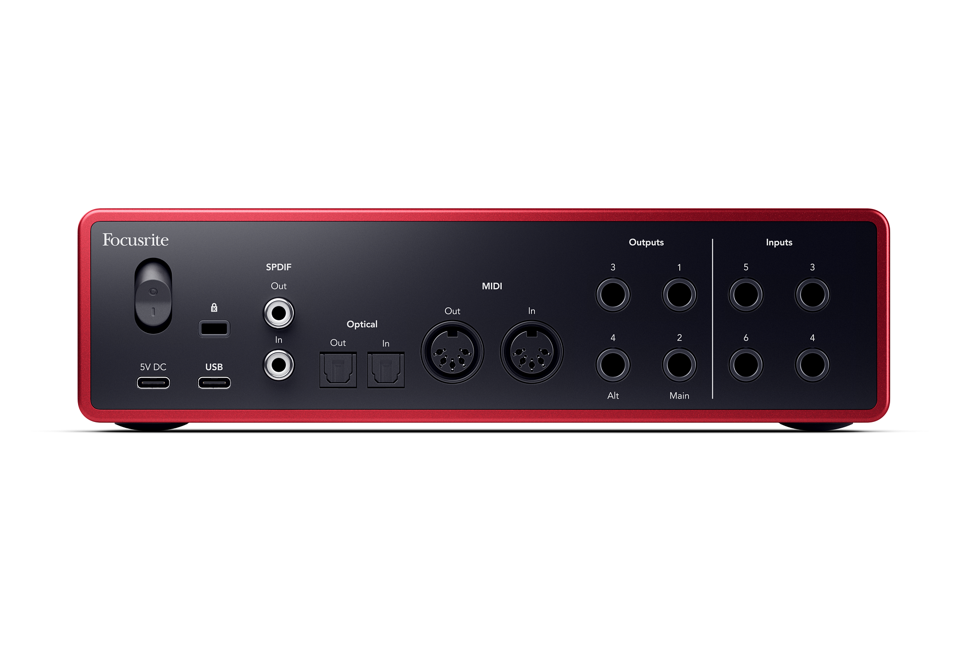 Аудиоинтерфейс Focusrite Scarlett 16i16 4th Gen, Черный - 11