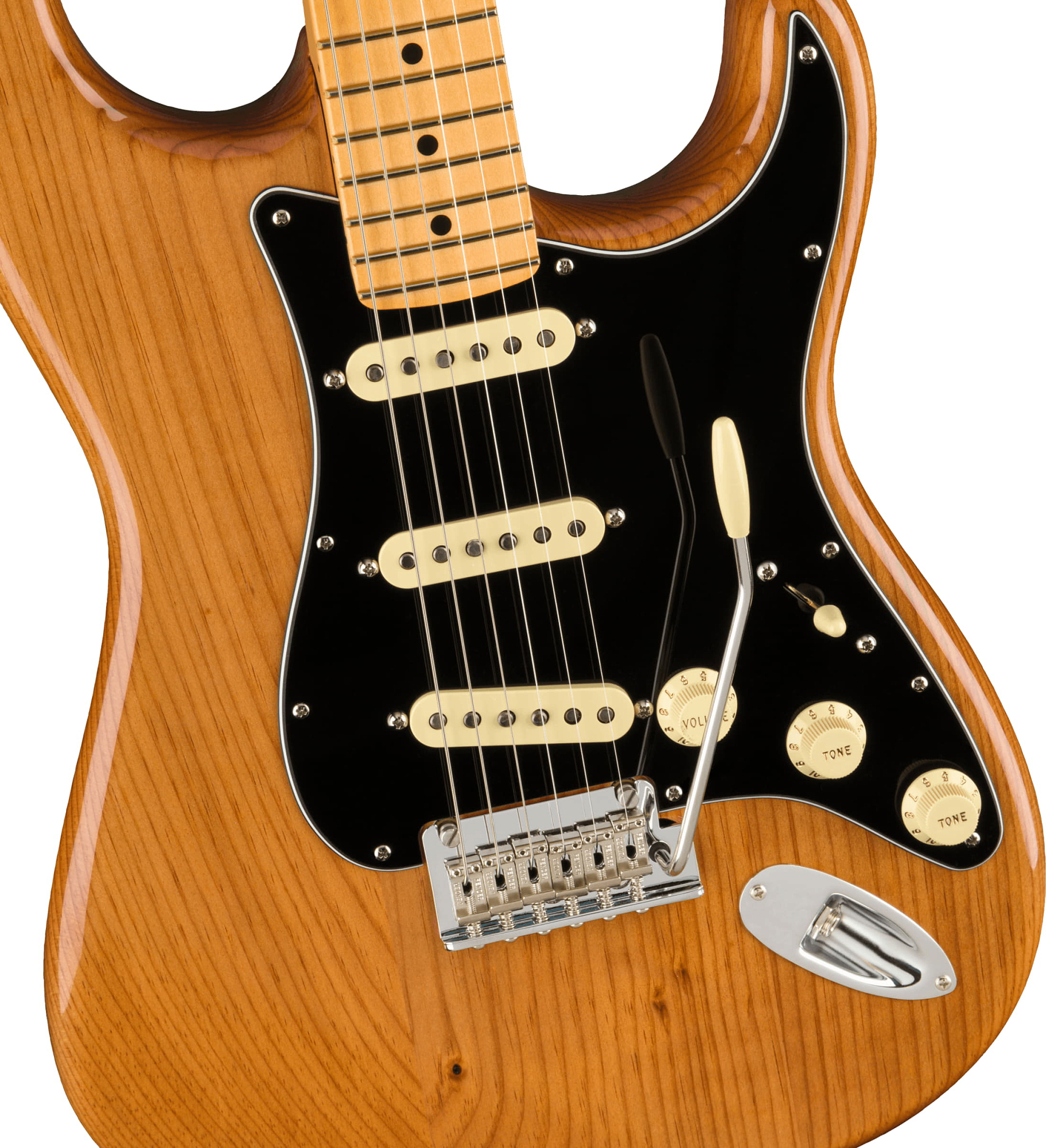 Электрогитара Fender American PRO II Stratocaster MN Roasted Pine - 13