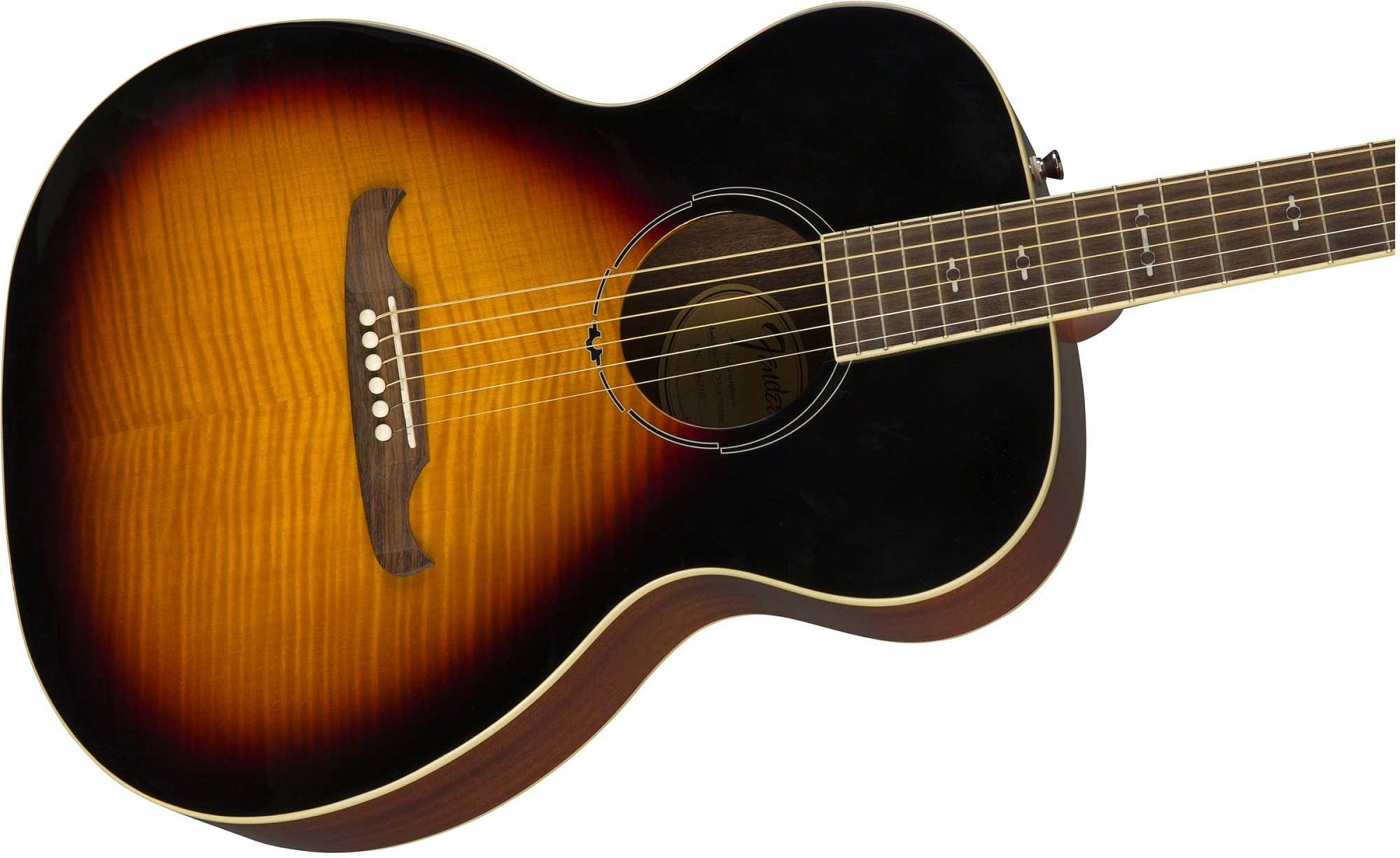 Акустическая гитара Fender FA-235E Sunburst - 8