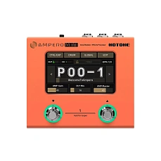 Гитарный процессор эффектов Hotone Ampero Mini Orange Оранжевый