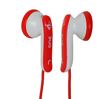 JB-One-RW JB Series Наушники вкладыши, красный/белый, Fischer Audio